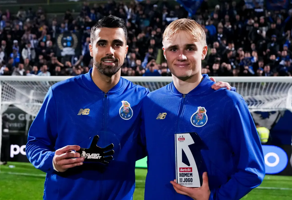 Diogo Costa e Victor Froholdt