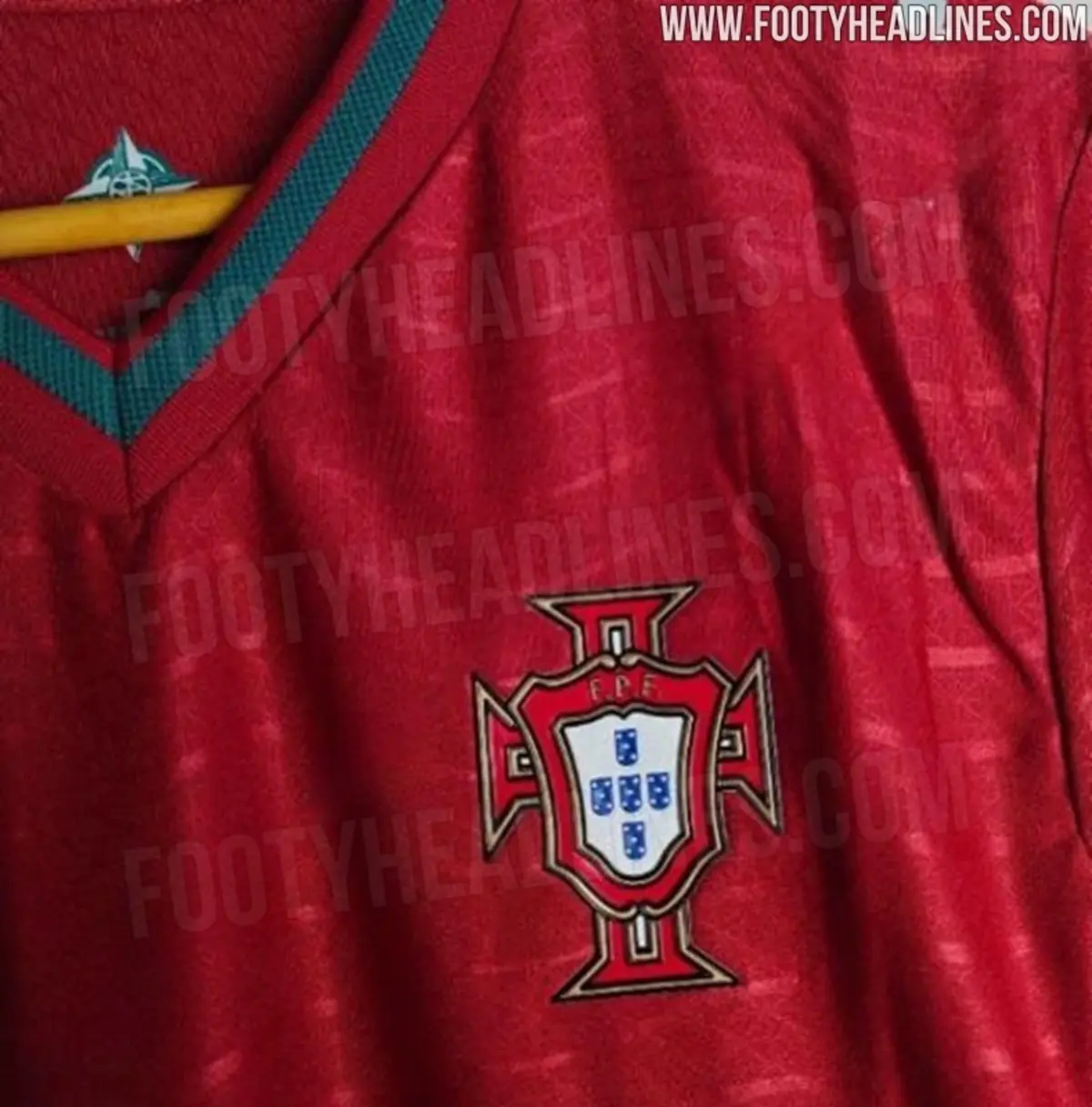 Suposto equipamento de Portugal para o Mundial