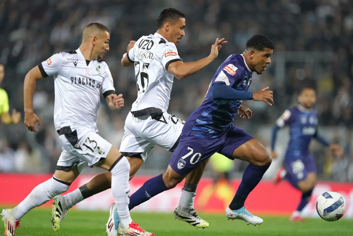 Abascal, na imagem num jogo frente ao Santa Clara