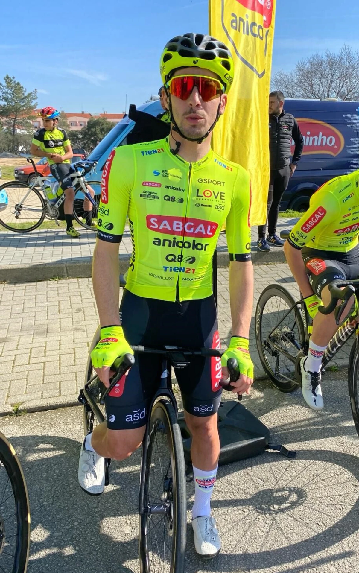 Frederico Figueiredo (créditos: Sabgal / Anicolor Cycling Team)