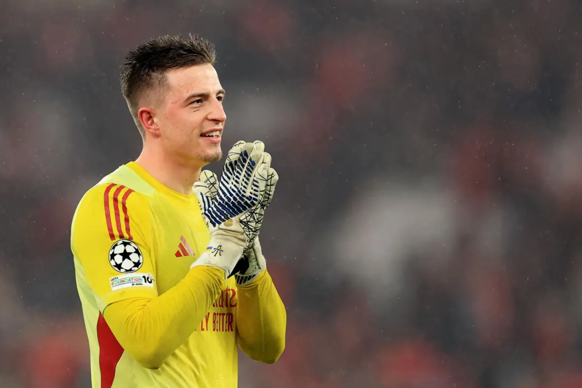 Trubin, guarda-redes do Benfica