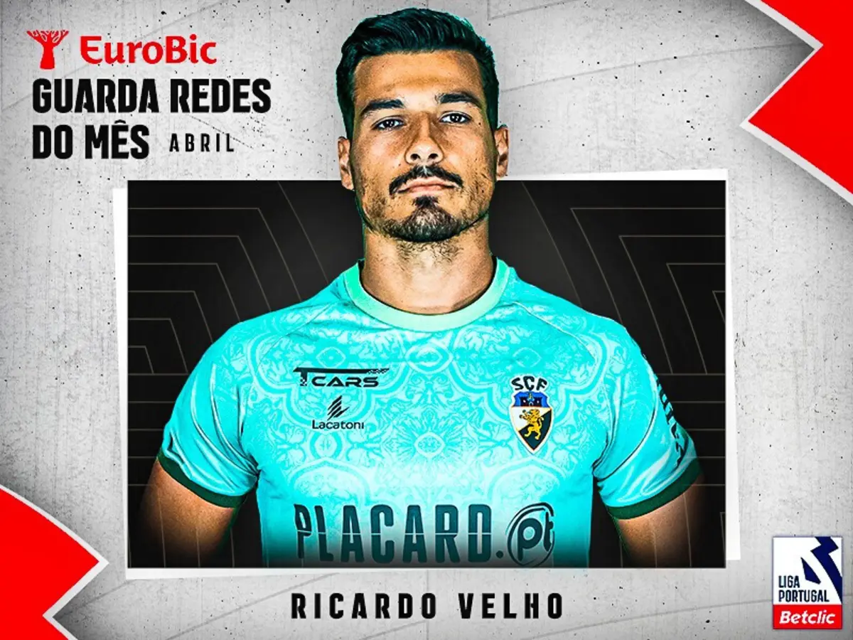 Imagem de contexto do artigo Ricardo Velho eleito o melhor guarda-redes da I Liga no mês de abril