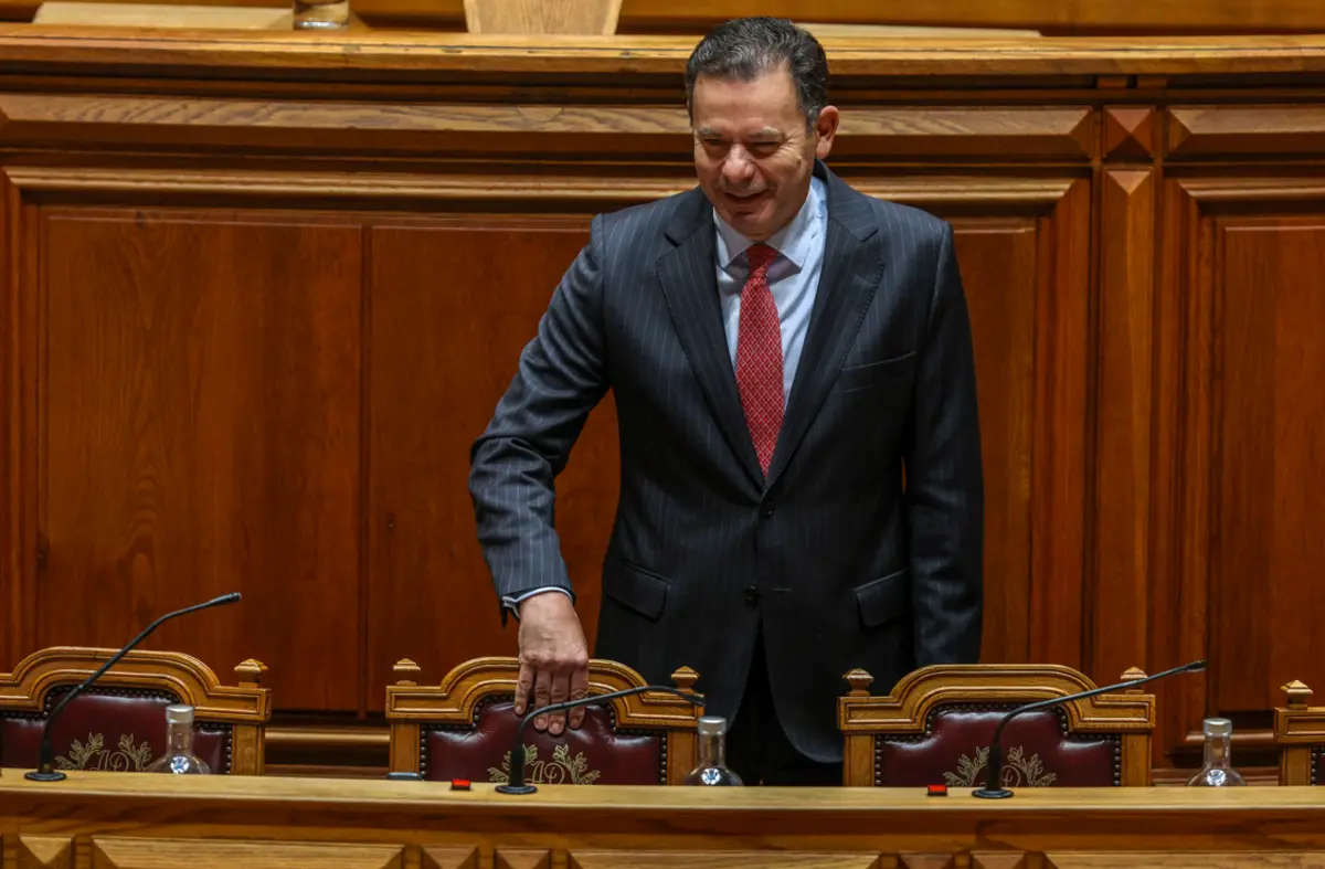 O primeiro-ministro Luís Montenegro