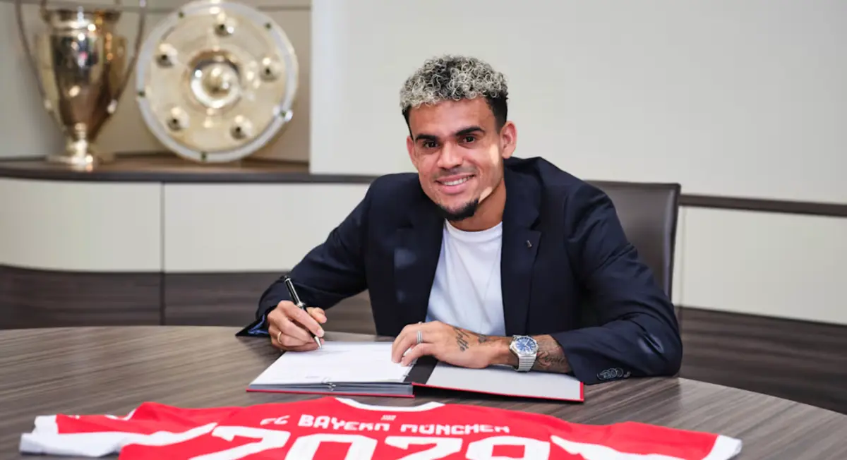 Luis Díaz (Reprodução: Bayern)