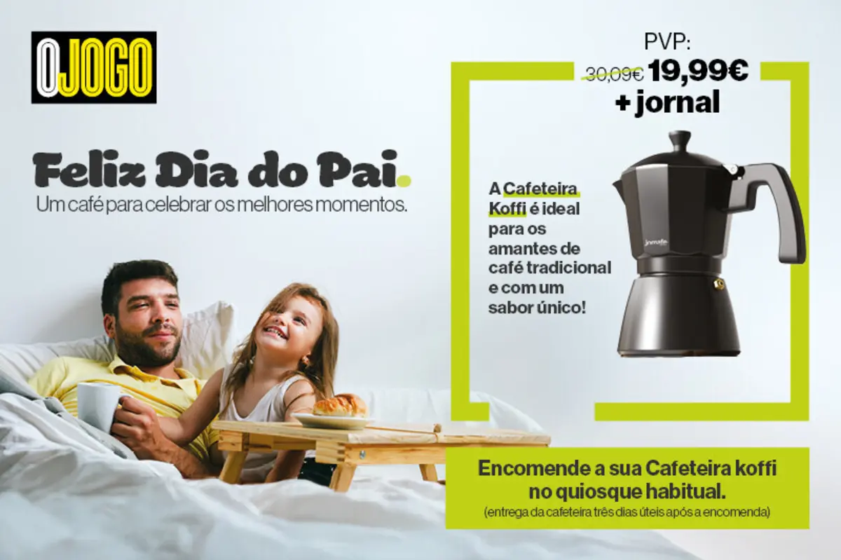 Imagem de contexto do artigo Cafeteira Koffi, o presente perfeito para o Dia do Pai. Reserve já nos quiosques