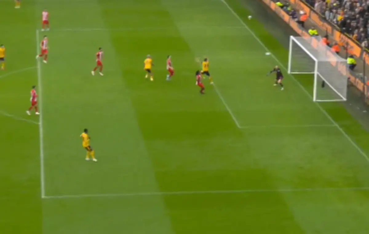 Imagem de contexto do artigo Ex-Sporting Sarabia marca de cabeça no Wolverhampton-Sheffield: veja o golo