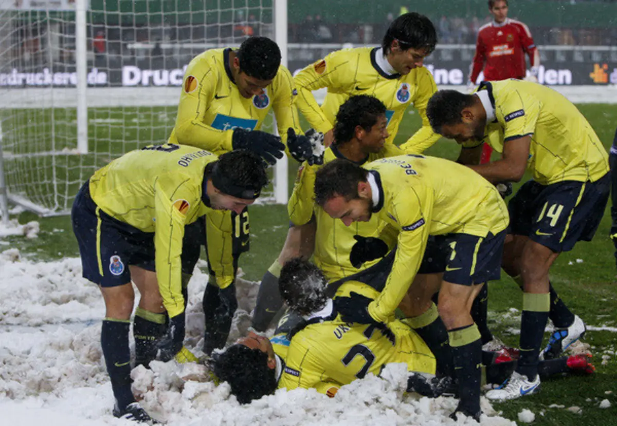 FC Porto venceu o Rapid em Viena (Créditos: José Carmo/Global Imagens)