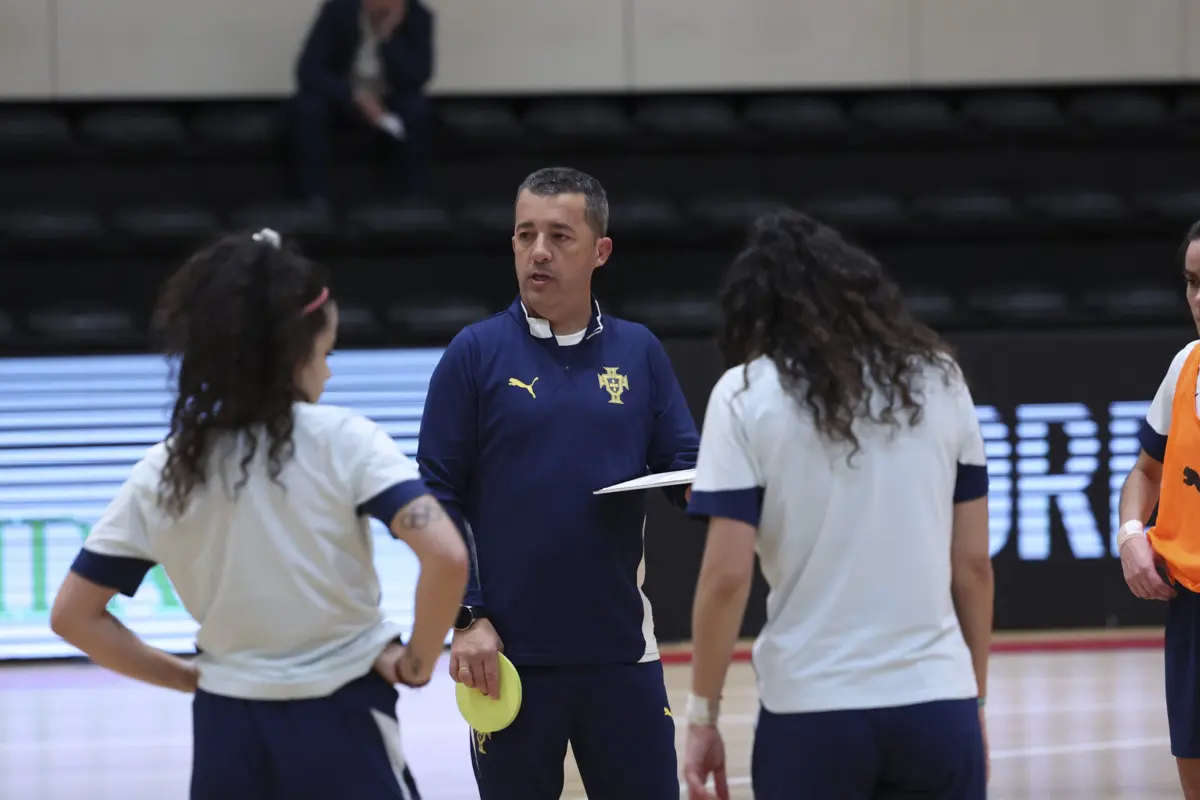 Luís Conceição, selecionador nacional de futsal feminino