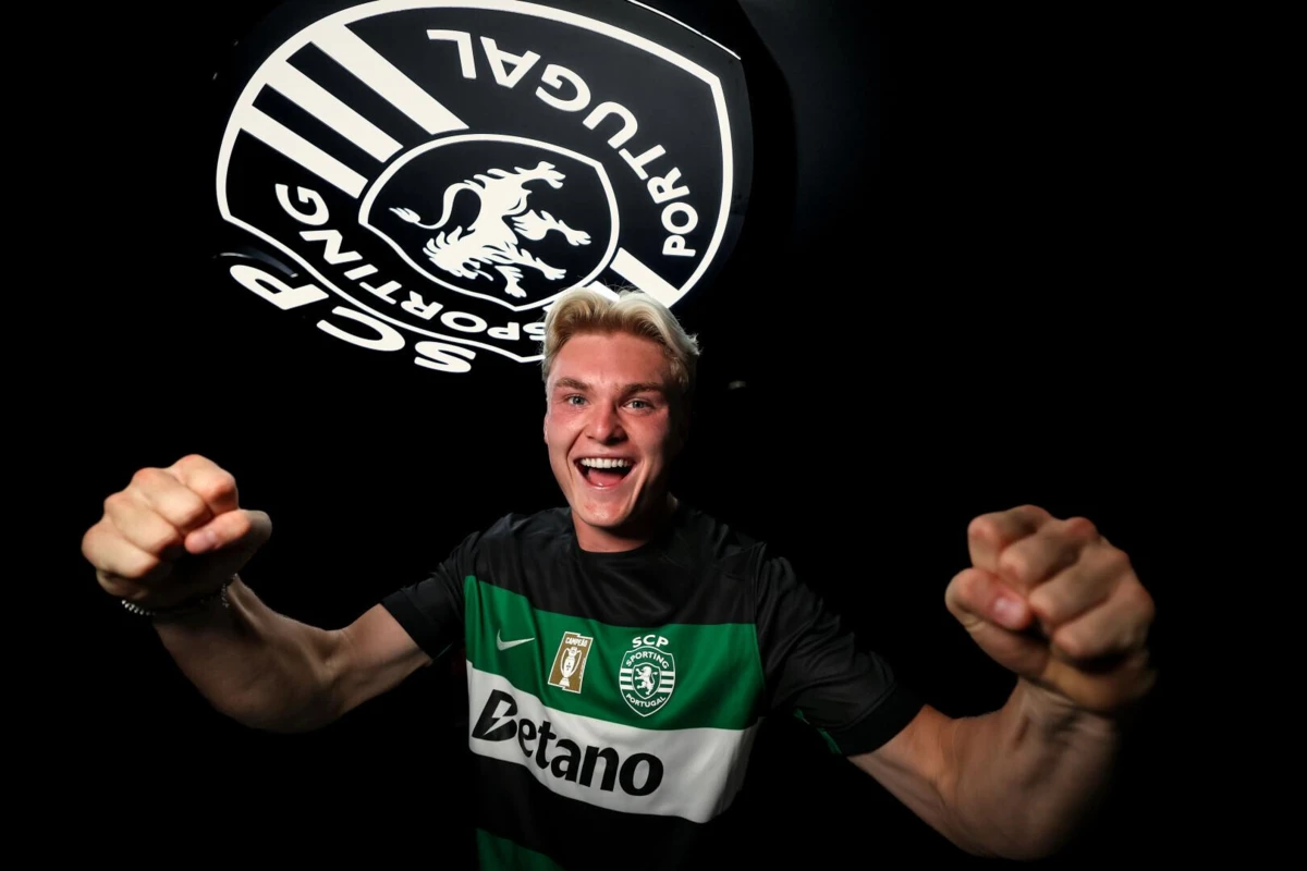 Conrad Harder (Créditos: Sporting)