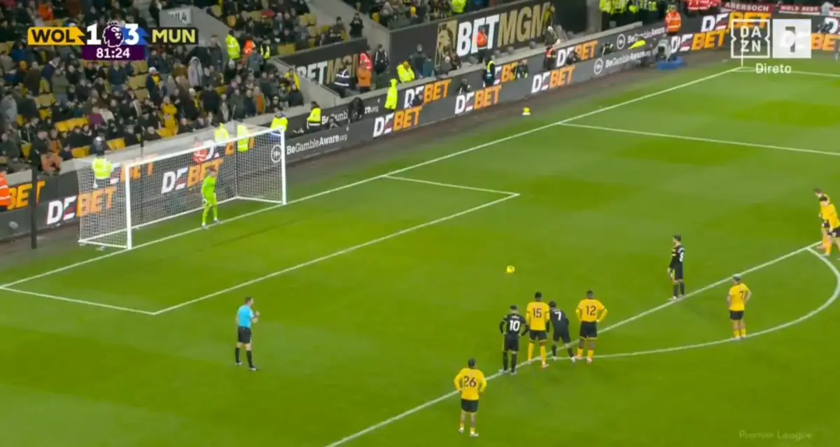 Imagem de contexto do artigo O bis de Bruno Fernandes no Wolverhampton-Manchester United