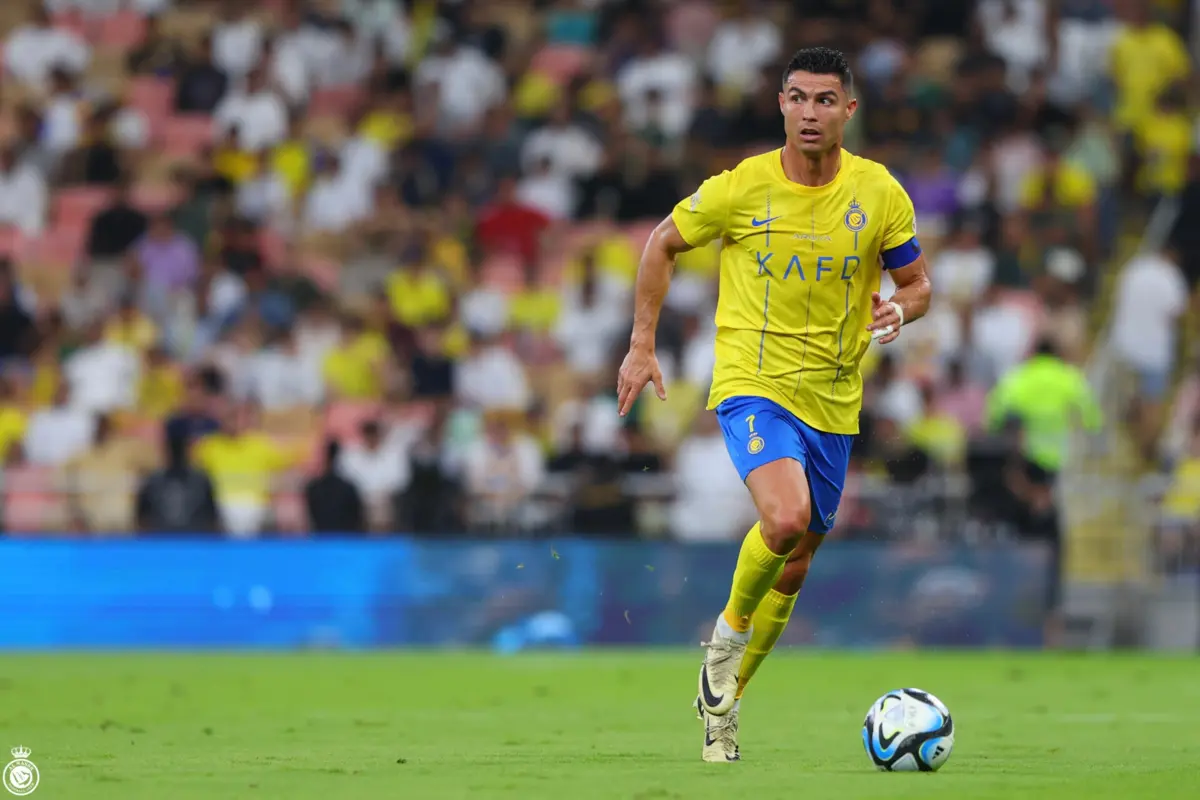 Imagem de contexto do artigo Al Nassr regressa aos triunfos na liga da Arábia Saudita com golo de Ronaldo