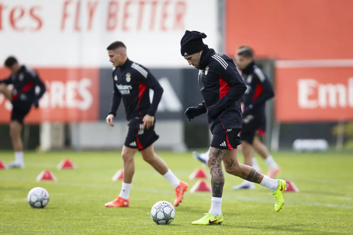 Imagem de contexto do artigo Cerca de 200 adeptos do Benfica foram ao Seixal pedir explicações