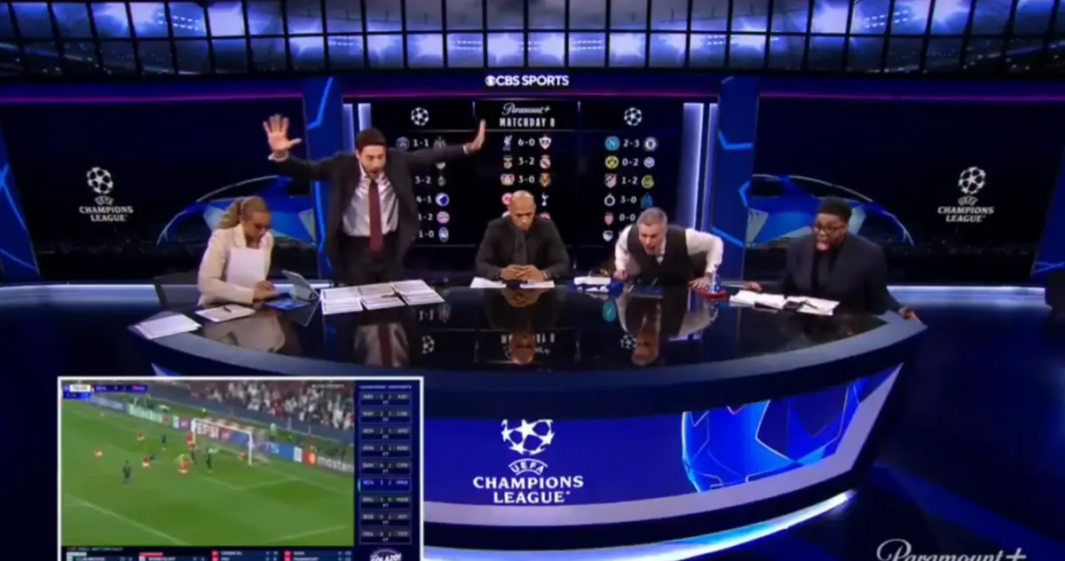 Imagem de contexto do artigo Golo de Trubin instalou a loucura nos estúdios... com exceção de Henry