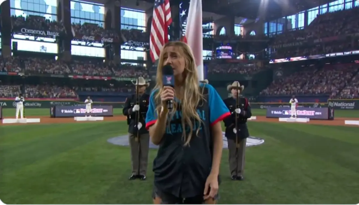 Imagem de contexto do artigo Basebol: cantora norte-americana canta o hino bêbada e pede desculpas