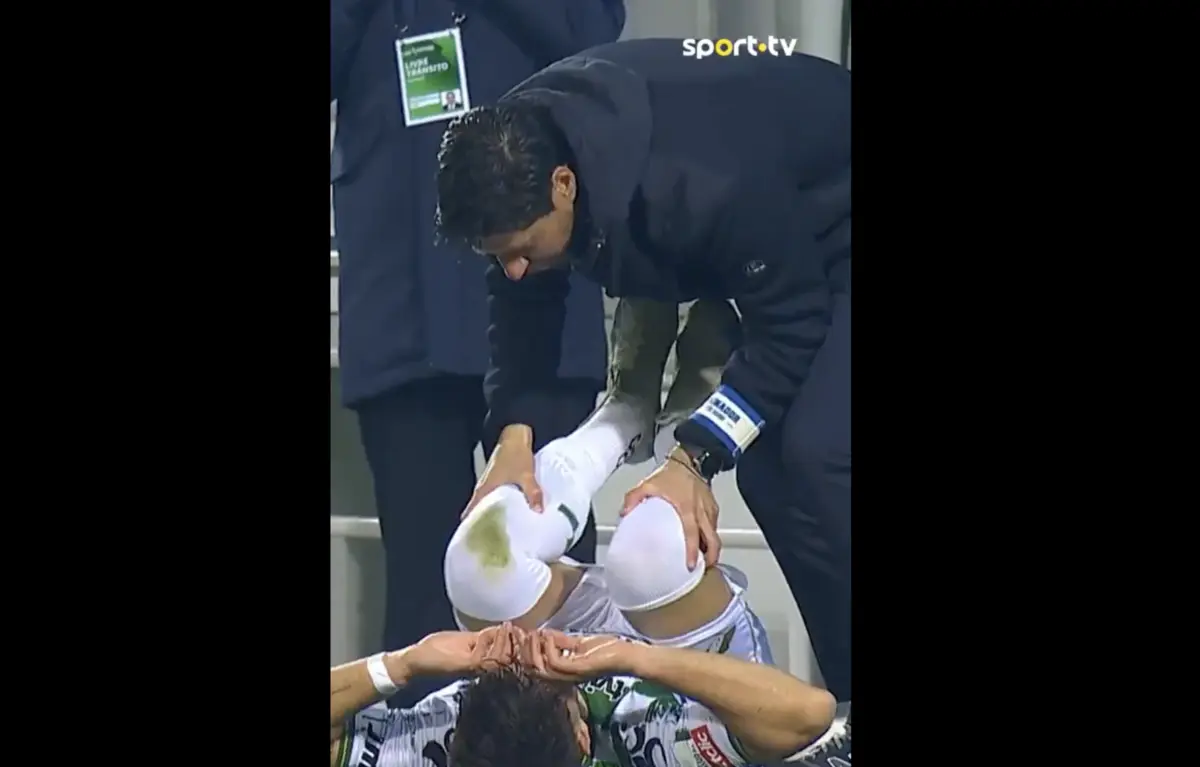 Imagem de contexto do artigo Vítor Bruno ajudou Dinis Pinto no Moreirense-FC Porto. Veja o momento