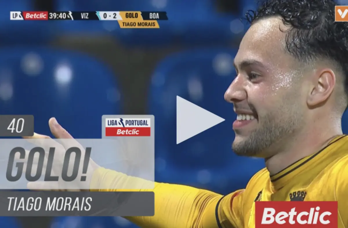 Imagem de contexto do artigo Boavista dilatou vantagem em Vizela com golo de Tiago Morais. Veja aqui