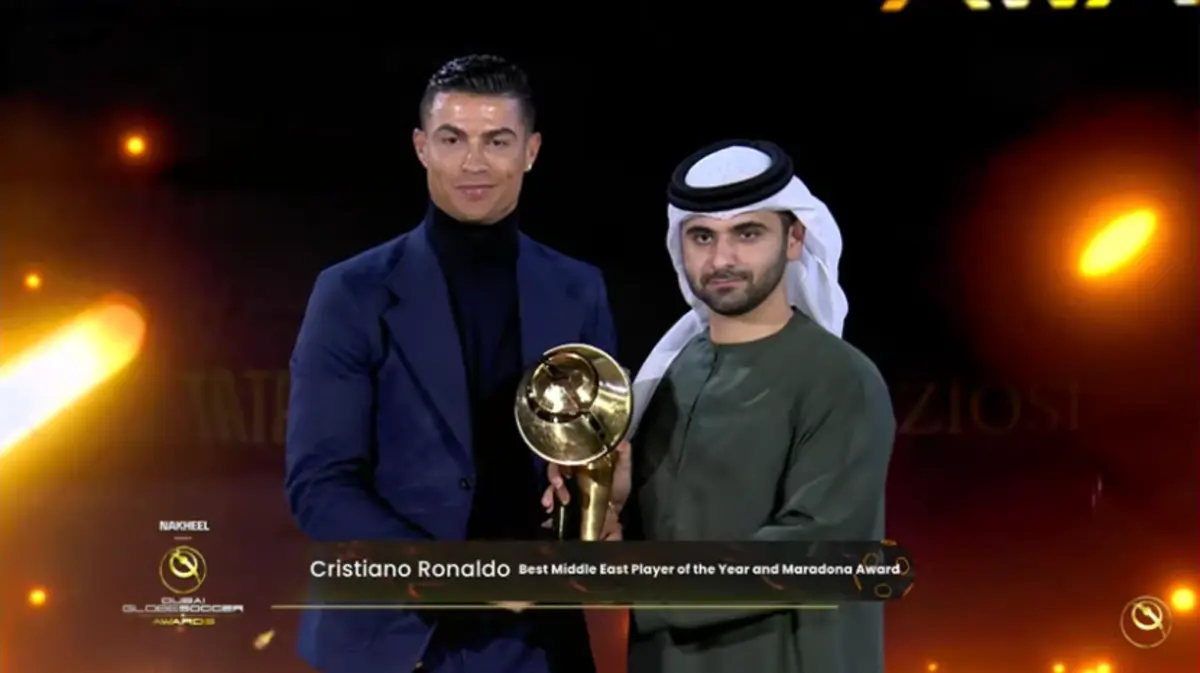 Imagem de contexto do artigo Globe Soccer Awards: três prémios para Ronaldo, Jorge Mendes melhor agente