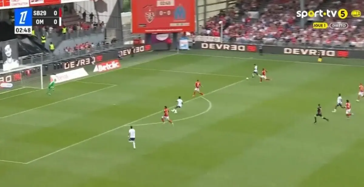 Golo de Greenwood (créditos: Sport TV)