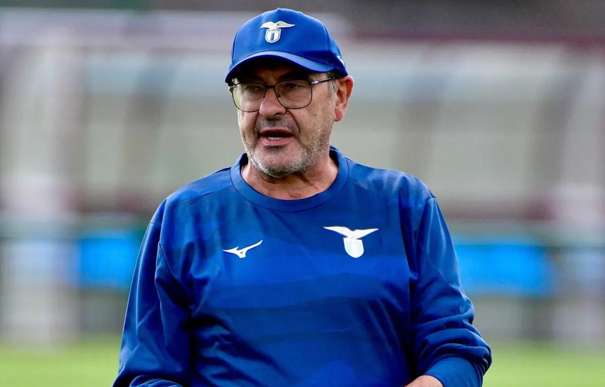 Sarri na anterior passagem pela Lázio