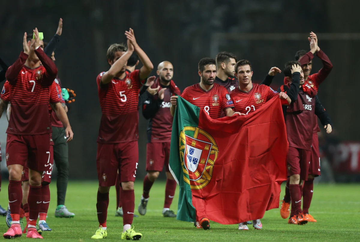 Moutinho no centro dos festejos em 2015 (Créditos: Pedro Correia)