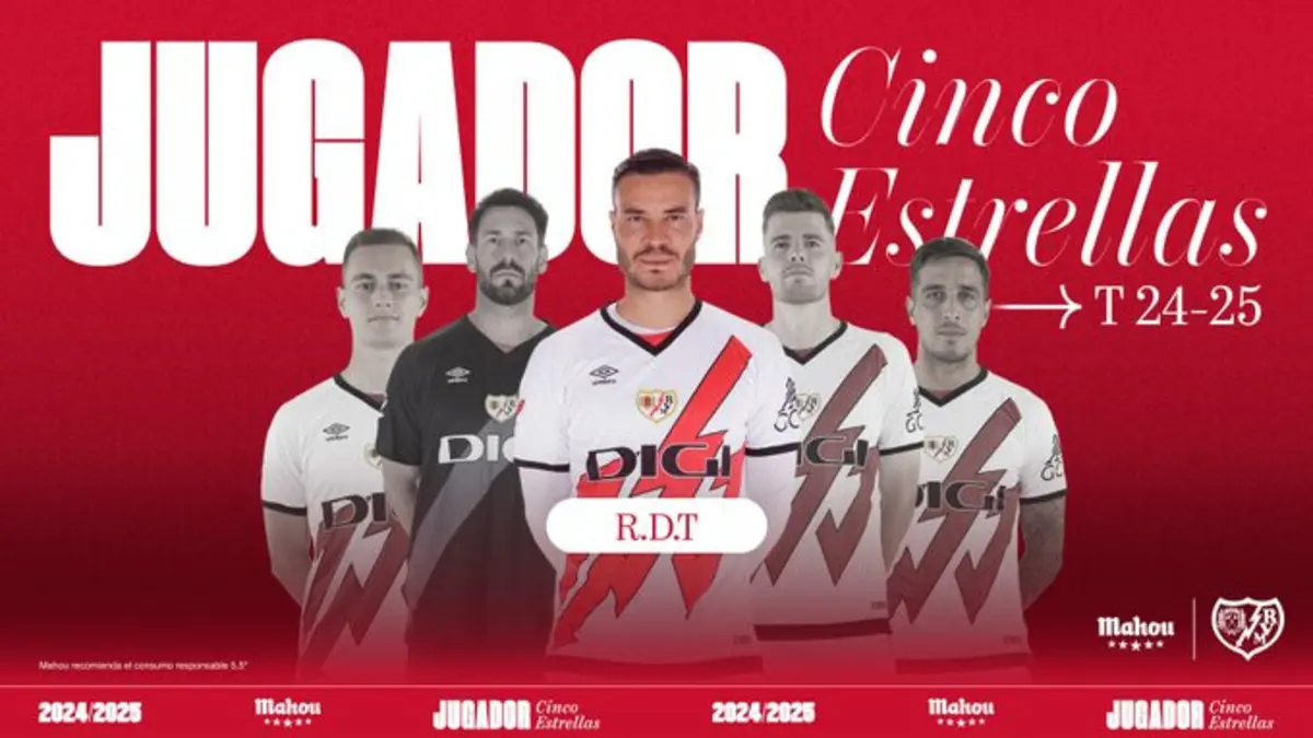 De Tomás (créditos: Rayo Vallecano)