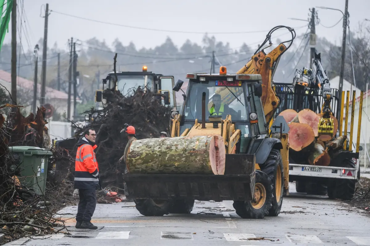 Mau tempo em Portugal continental