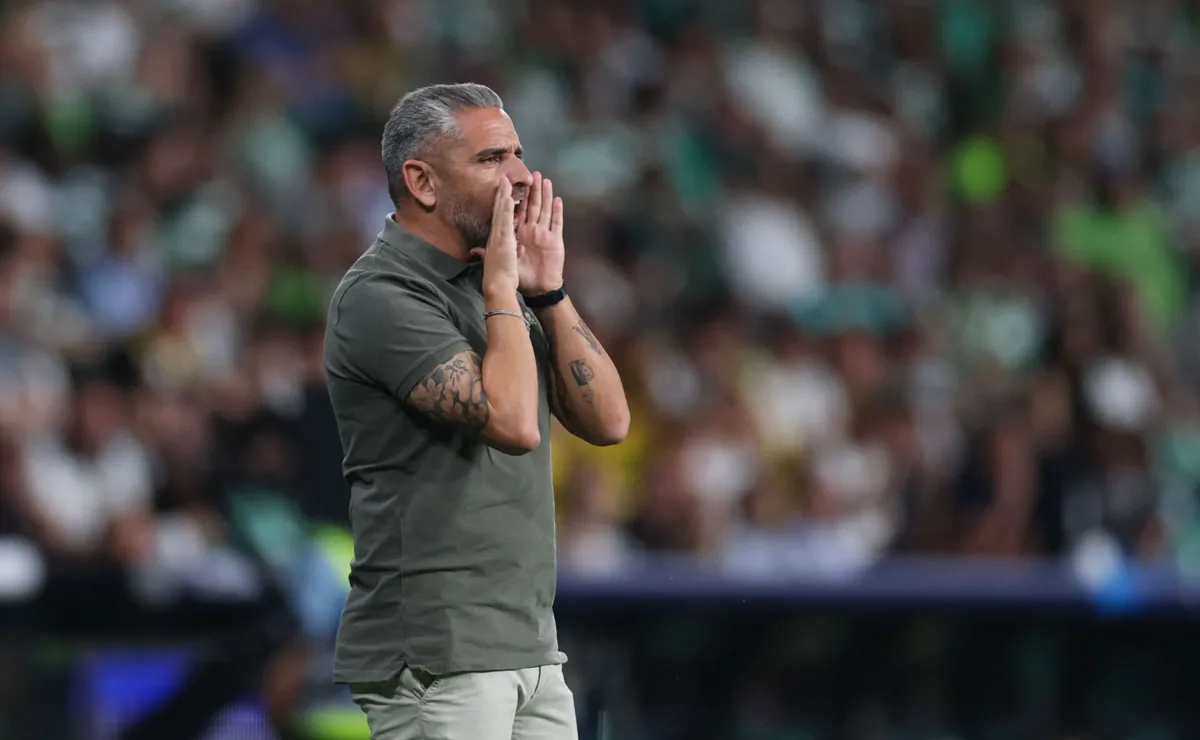 Rui Borges, treinador do Sporting