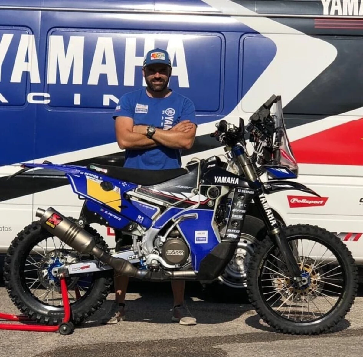 Imagem de contexto do artigo Um agente da PSP no Dakar: "Os dias de férias são todos ocupados com as corridas"