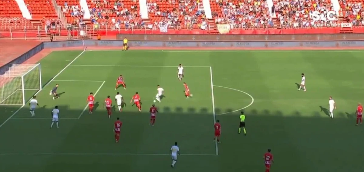 Imagem de contexto do artigo Cristiano Ronaldo marca ao Almería em jogo particular: veja o golo