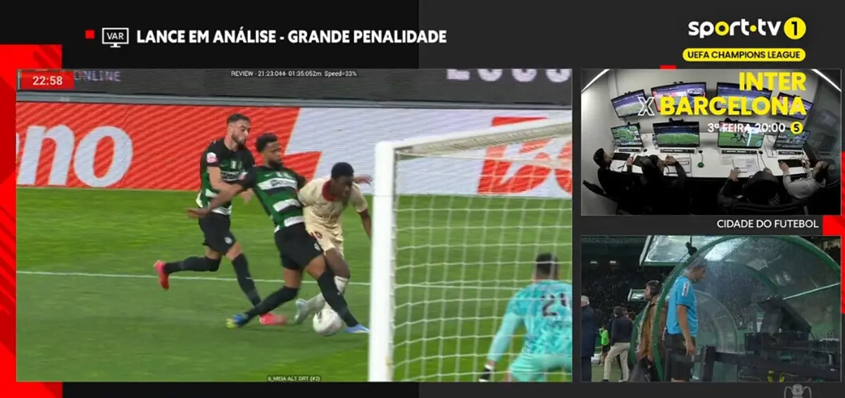 Imagem de contexto do artigo Sporting-Gil Vicente: Félix Correia abre marcador após penálti de St. Juste