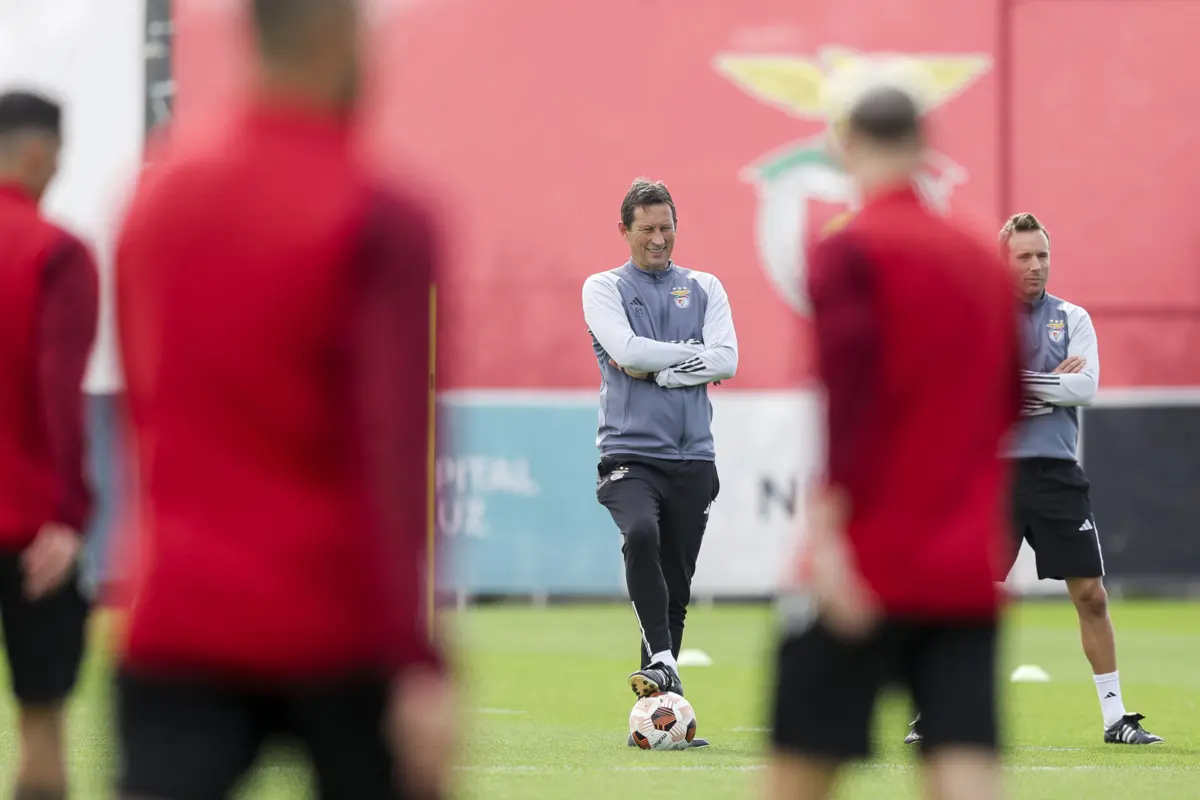 Imagem de contexto do artigo Uma boa notícia e uma novidade no Benfica na véspera da receção ao Rangers