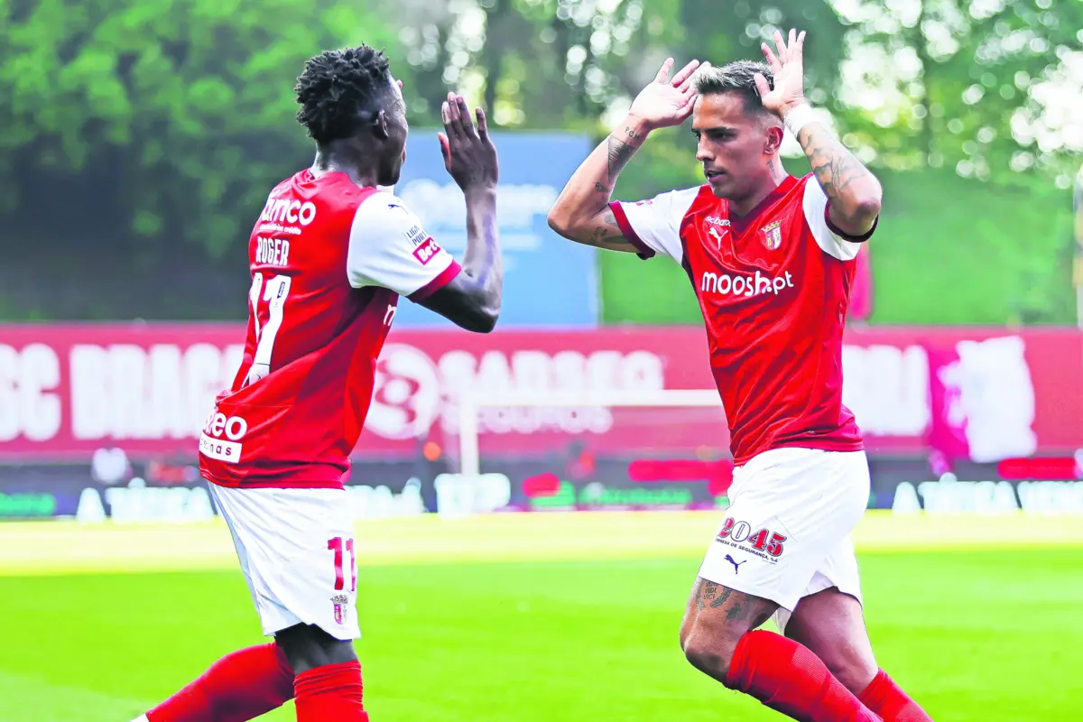 Roger e Zalazar são dois dos principais ativos do Braga