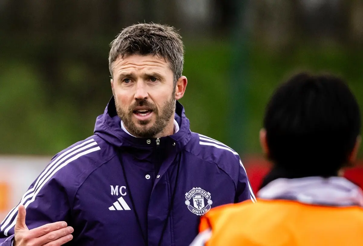 Michael Carrick, treinador interino do United