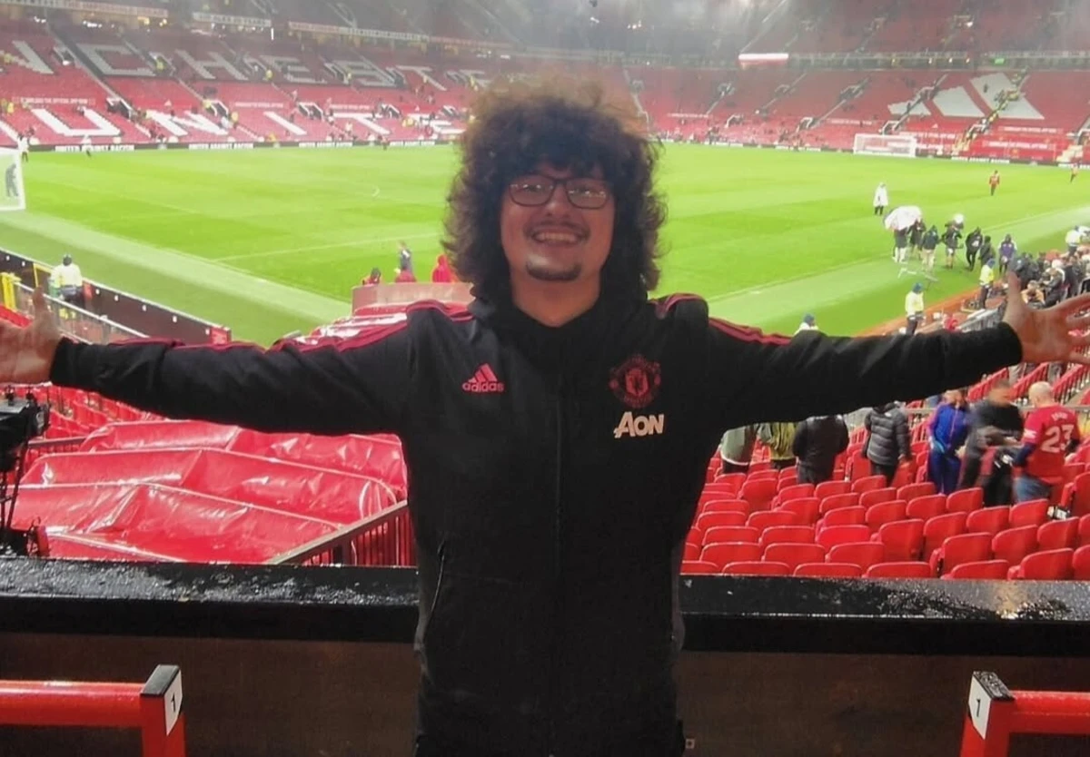 Frank Ilett em Old Trafford