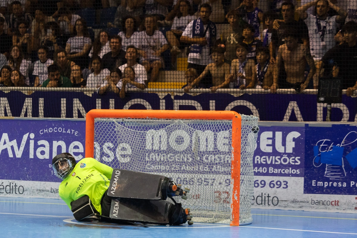Xavi Malián, guarda-redes de hóquei do FC Porto (créditos: Pedro Correia)