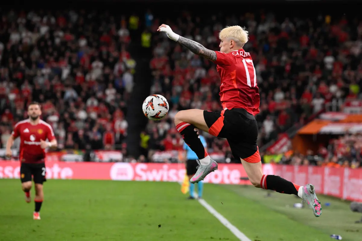 Alejandro Garnacho (Créditos: AFP)