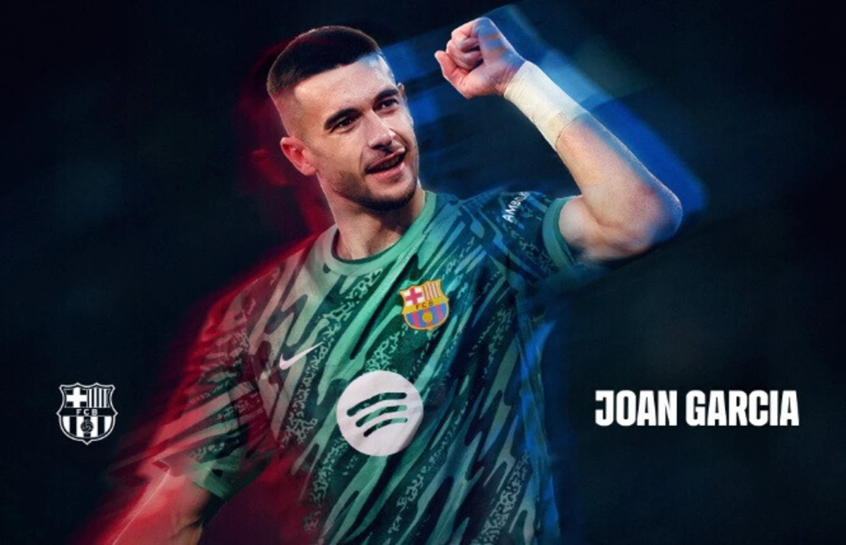 Joan García foi oficializado como reforço do Barça