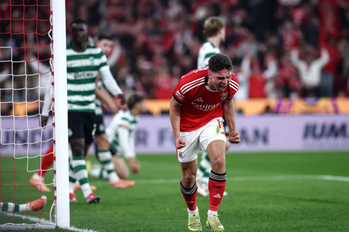 Sudakov marcou ao Sporting no dérbi da primeira volta do campeonato