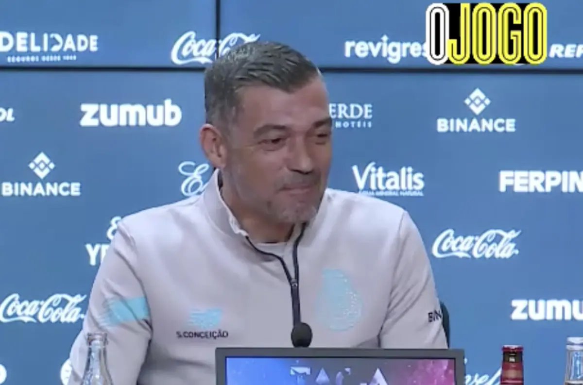 Imagem de contexto do artigo Sérgio Conceição: a expressão de Abel e a "máquina" por trás dos jogadores