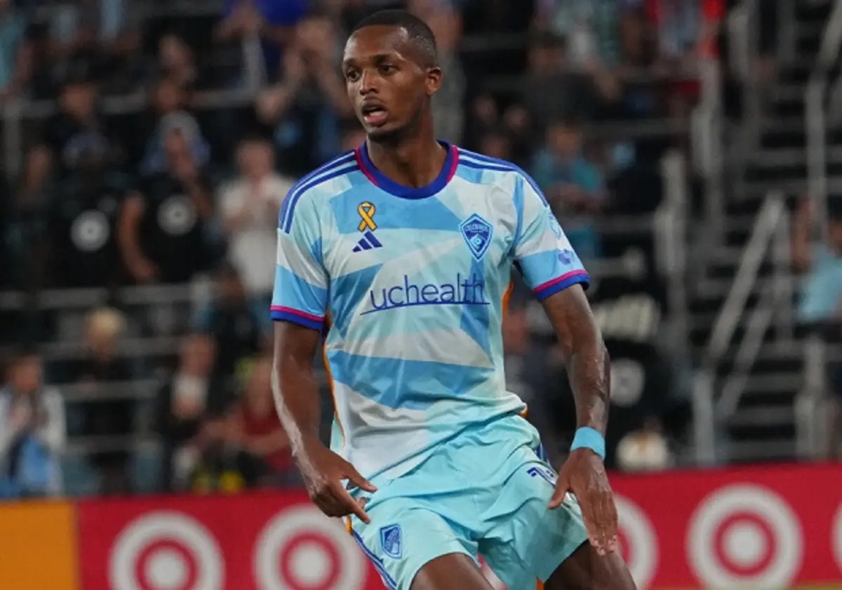 Sidnei Tavares, médio que o FC Porto tinha cedido aos Colorado Rapids (Reprodução/Colorado Rapids)