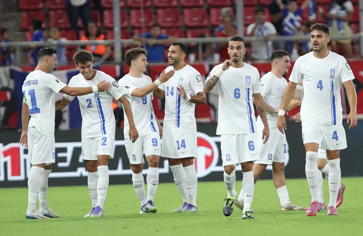 Imagem de contexto do artigo Pavlidis e Vagiannidis em quatro golos da Grécia. Ora veja