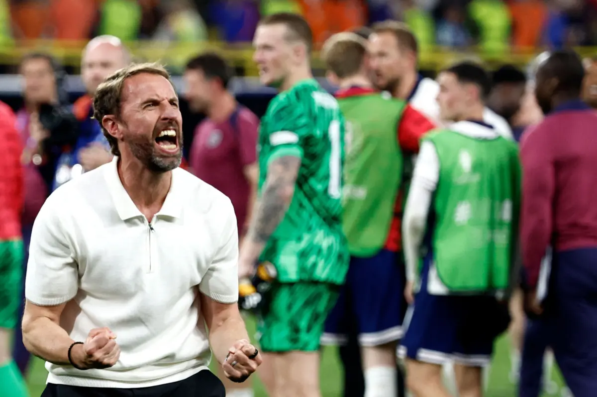Gareth Southgate (Créditos: AFP)