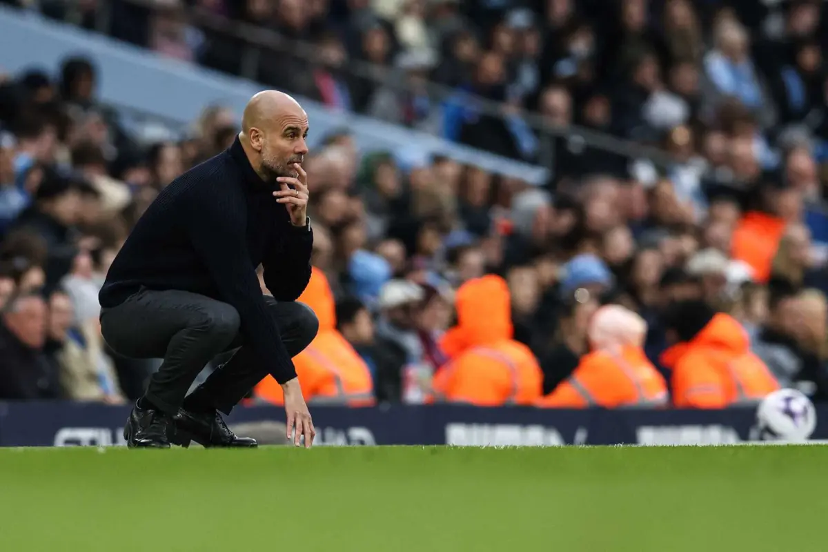 Pep Guardiola (Créditos: Darren Staples / AFP)