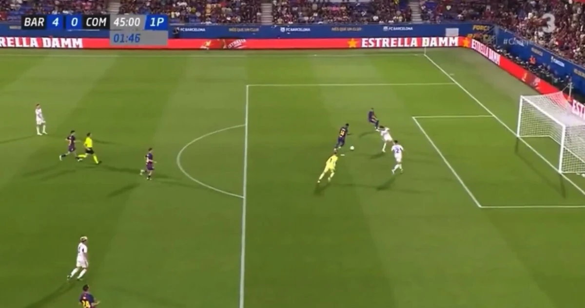 Imagem de contexto do artigo Barcelona goleou, mas foi este falhanço de Rashford que deu que falar