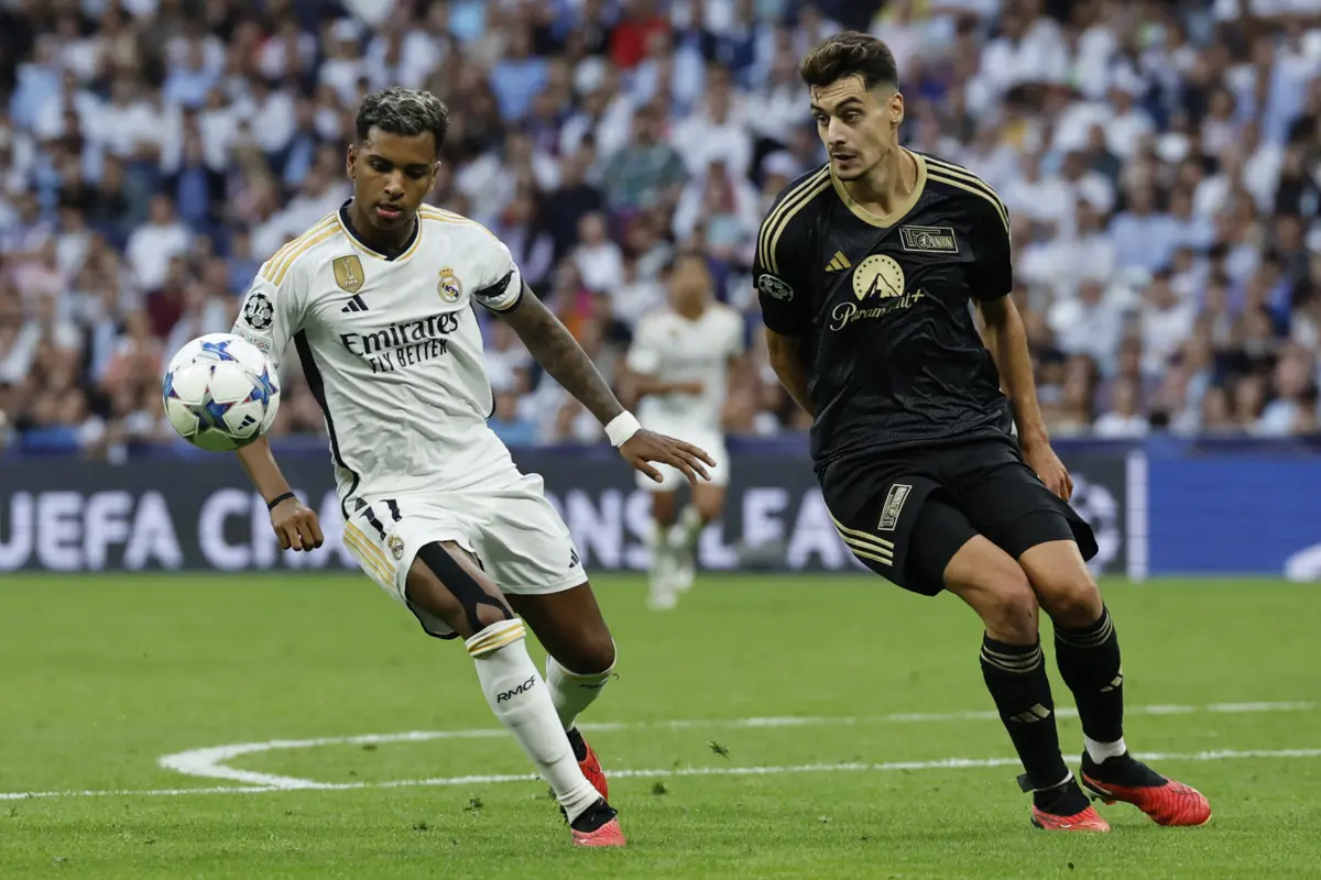 Diogo Leite defrontou o Real Madrid na Champions (Créditos: AFP)