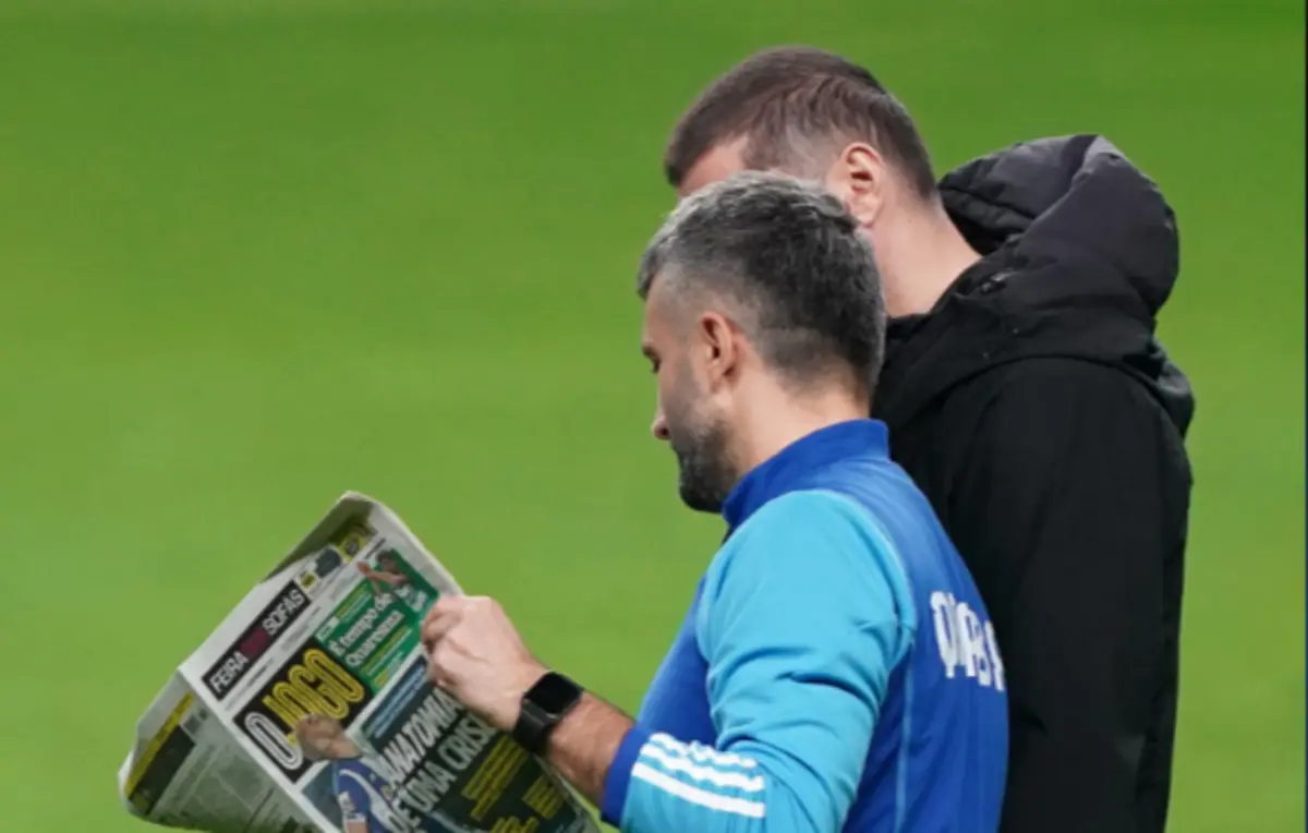 No Qarabag há quem fale português e O JOGO foi lido (Créditos: Lusa)