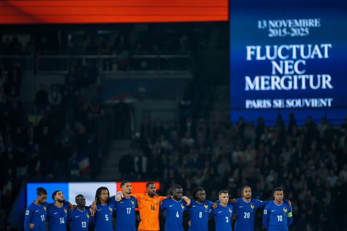 Imagem de contexto do artigo Mundial'2026: França apura-se para a fase final pela 17.ª vez