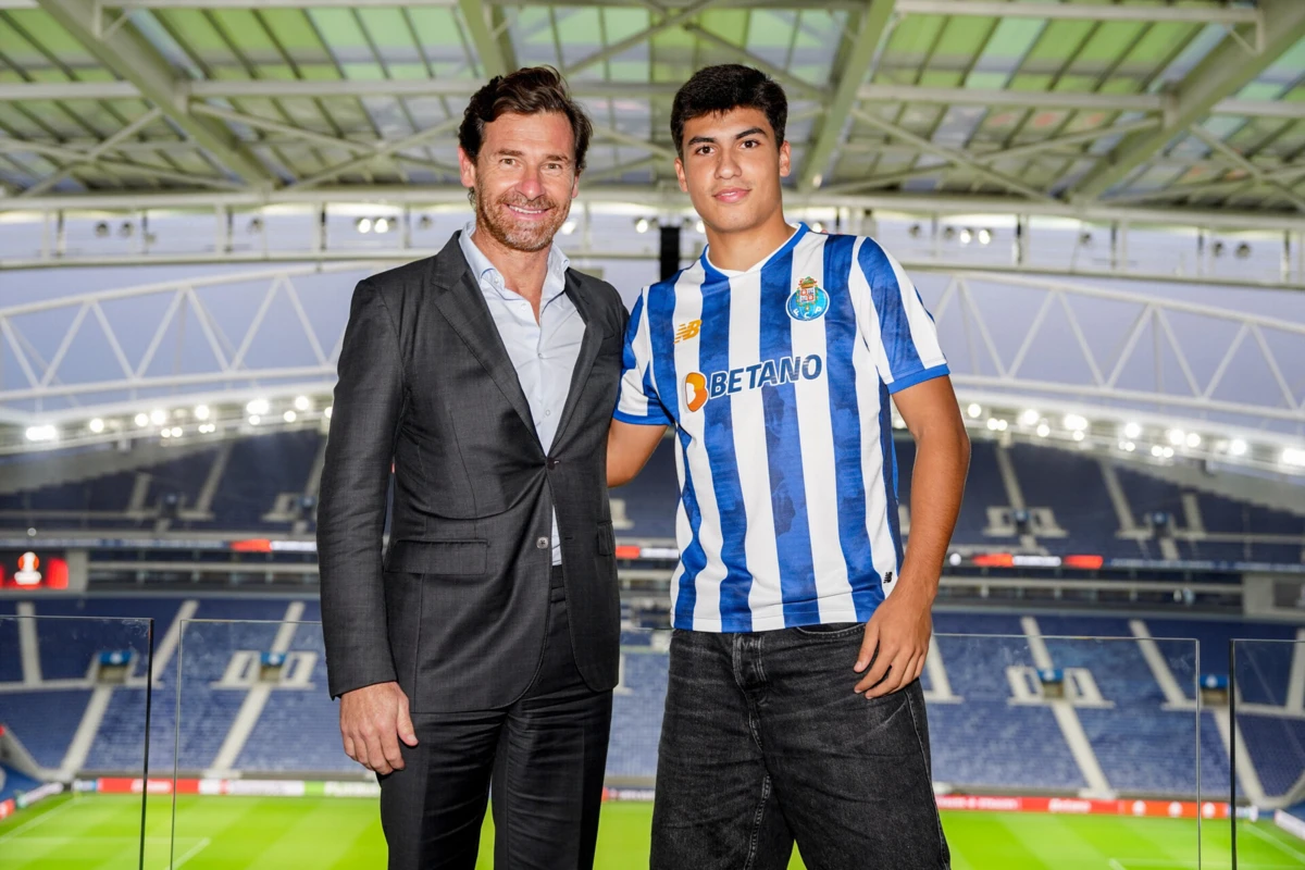 André Villas-Boas e Martim Cunha (créditos: FC Porto)