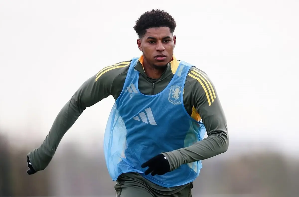 Rashford (créditos: Aston Villa)