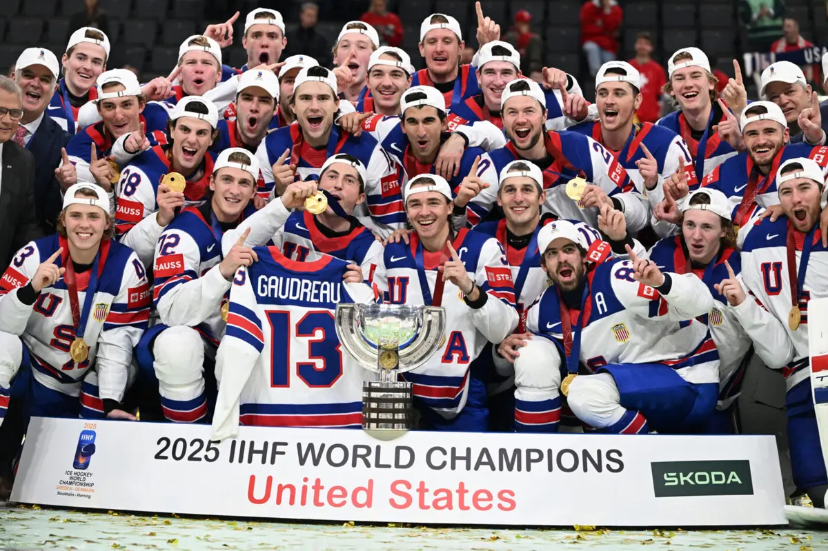 Seleção dos Estados Unidos (créditos: X/@usahockey)